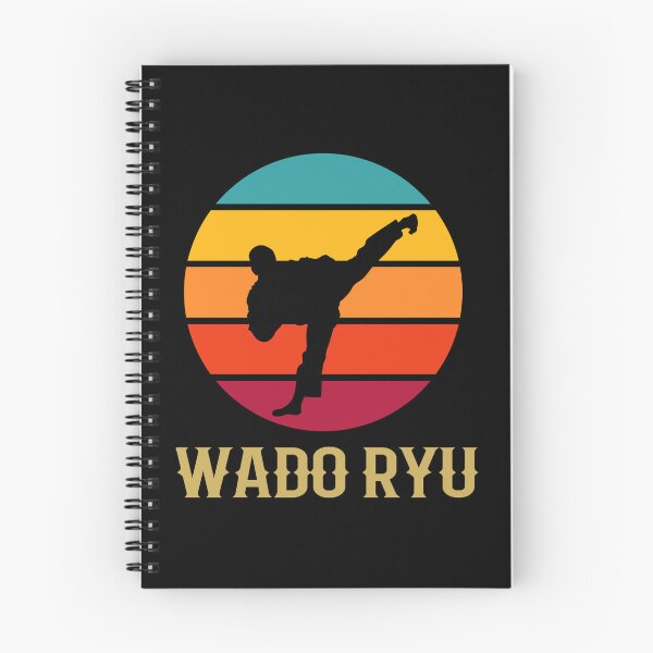 Item preview, Wado Ryu Karate Retro Sunset! Only More Magical! Vintage Sunset Karate Instructor Design - Japanese Martial Art Design For A Karate Lover designed and sold by TheKarateStore.