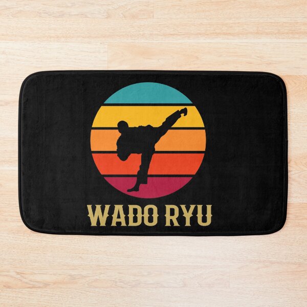 Item preview, Wado Ryu Karate Retro Sunset! Only More Magical! Vintage Sunset Karate Instructor Design - Japanese Martial Art Design For A Karate Lover designed and sold by TheKarateStore.