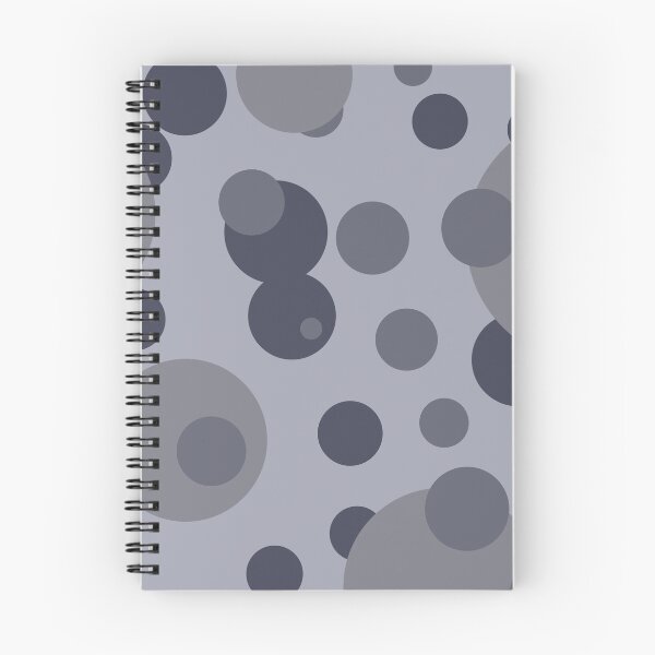 Aperçu de l'œuvre Motif de cercles de bulles graphiques - Gris créée et vendue par Graphic-Color.
