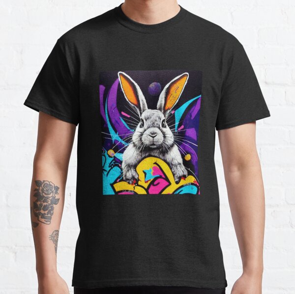 Graffiti Rabbit T-Shirts for Sale | Redbubble