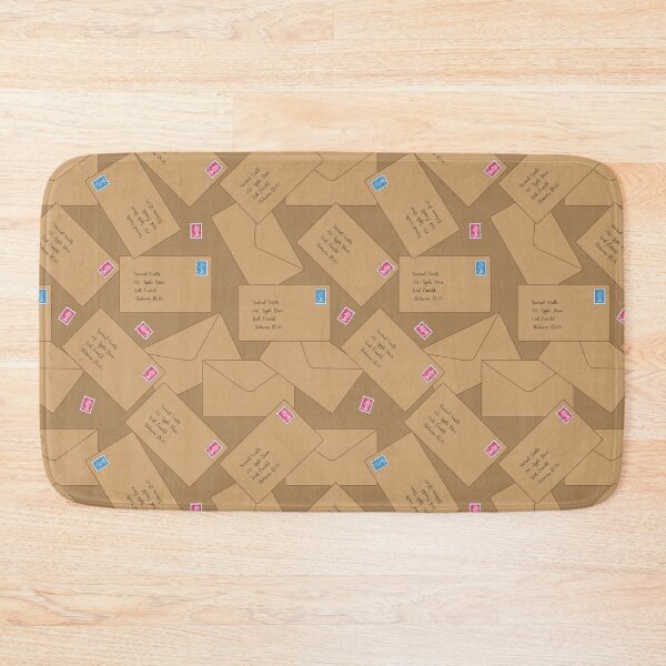 Item preview, Postal Worker Envelope Mail Pattern designed and sold by CreativeTwins.