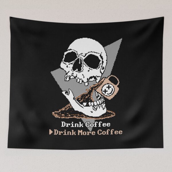 Item preview, Drink More Coffee designed and sold by vonKowen.