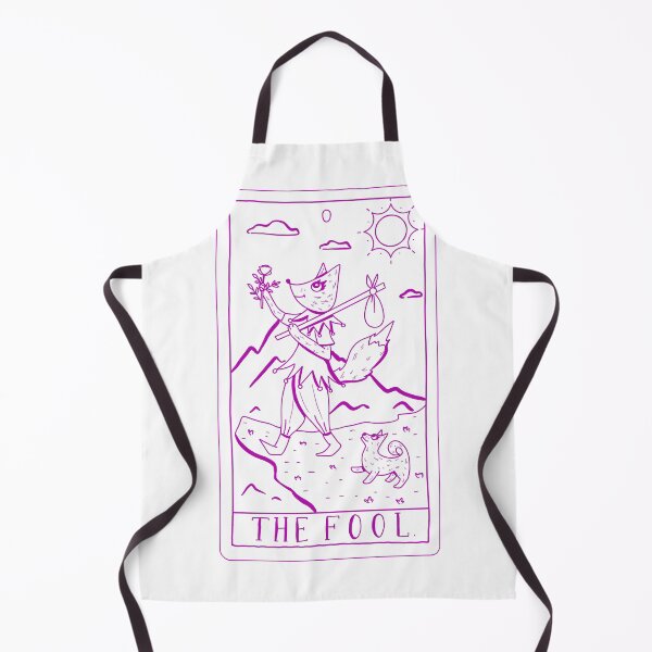 Item preview, the fool pink line art tarot card cute gift designed and sold by AnanasArt.