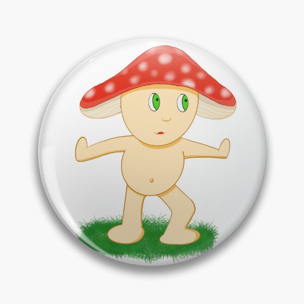 Item preview, Warrior Yoga mushroom  designed and sold by Redheadshiitake.