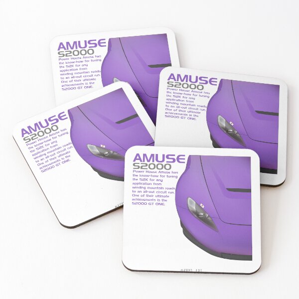 Item preview, Honda S2000 Amuse S2K Purple designed and sold by kuyoart.