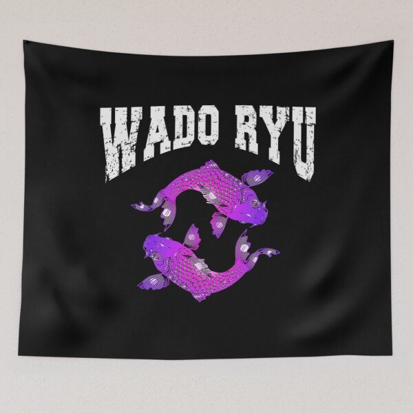 Item preview, Wado Ryu Karate Retro Sunset! Only More Magical! Vintage Sunset Karate Instructor Design - Japanese Martial Art Design For A Karate Lover designed and sold by TheKarateStore.