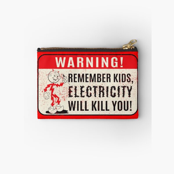 Aperçu de l'œuvre Reddy Kilowatt Kids Electricity vous tuera créée et vendue par Alema Art.
