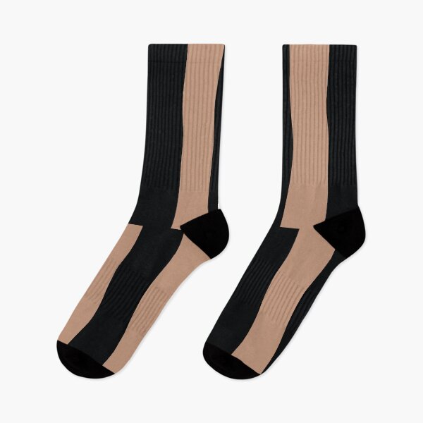 Item preview, Black Peach Abstract Stripe Vertical Pattern Pairs 2023 COTY Desert Carnation 2005-7C designed and sold by ColorOfTheYears.