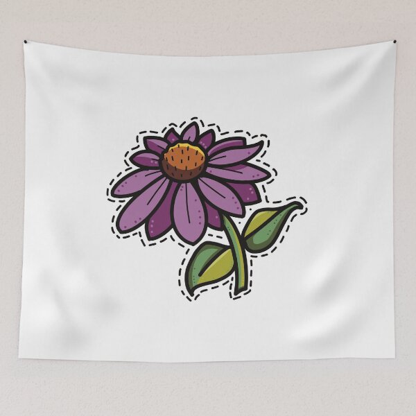 Item preview, Cute Purple Coneflower designed and sold by Krista Robertson.