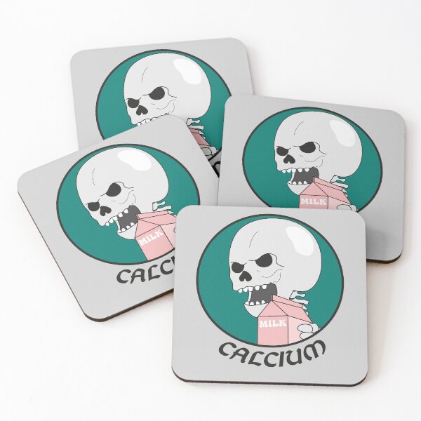 Item preview, Calcium Milk Skeleton Halloween designed and sold by Karlsefni.