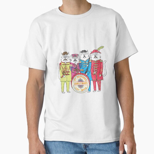 Item preview, SGT Peppurr's Lonely Hearts Cats Band designed and sold by KatieRubyMiller.