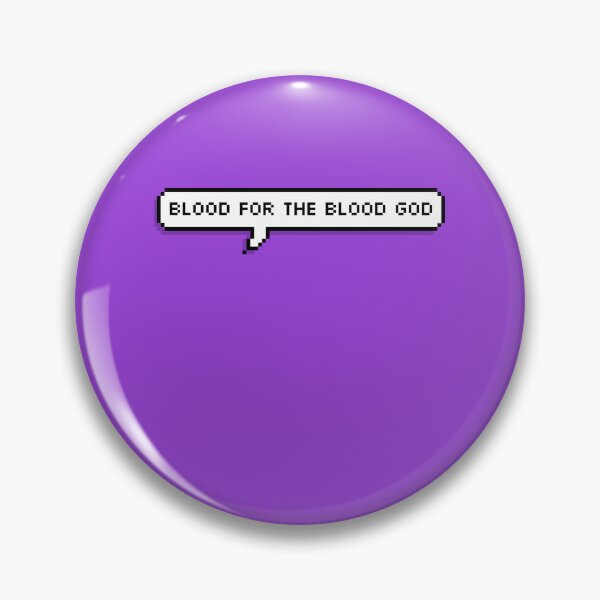 Item preview, Technoblade Quote: Blood for the Blood God designed and sold by RickSchoen.