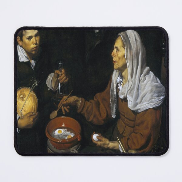 Item preview, An Old Woman Cooking Eggs-Diego Velazquez designed and sold by LexBauer.