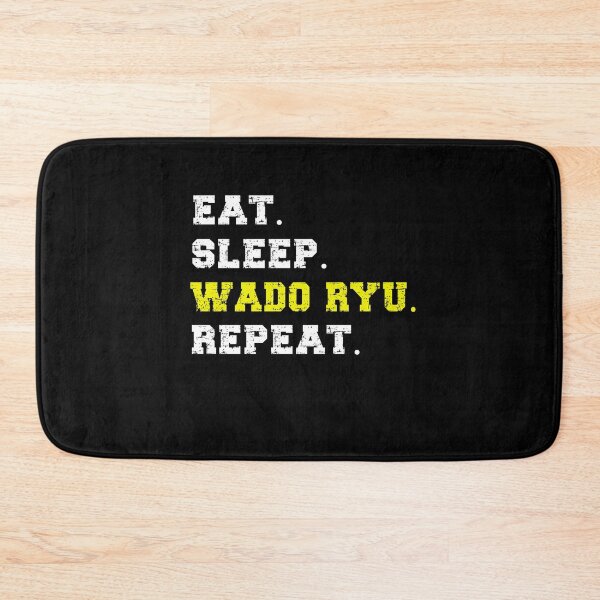 Item preview, Eat Sleep Wado Ryu Repeat! Karate Instructor Design - Japanese Martial Art Design For A Karate Lover designed and sold by TheKarateStore.