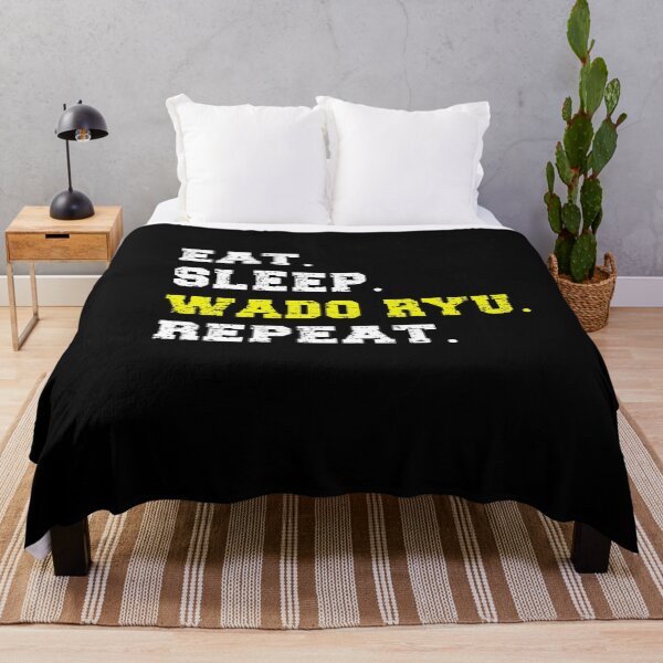 Item preview, Eat Sleep Wado Ryu Repeat! Karate Instructor Design - Japanese Martial Art Design For A Karate Lover designed and sold by TheKarateStore.