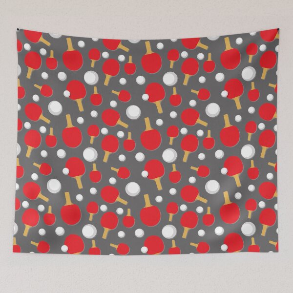 Item preview, Table Tennis Player Ping Pong Pattern designed and sold by CreativeTwins.