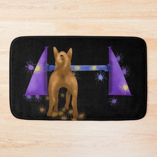 Item preview, Dog agility at the start line designed and sold by Antiope33.