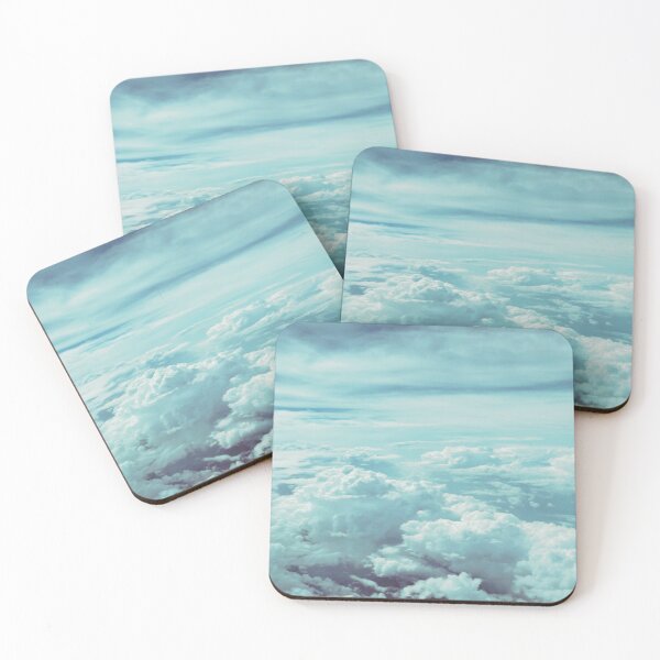 Item preview, Mist Blue Clouds designed and sold by lets-travel.