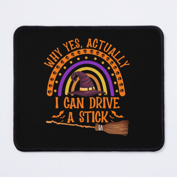 Item preview, Halloween Long Sleeve Tee, Why Yes Actually I Can Drive A Stick Design on premium unisex long sleeve designed and sold by sidleytetip.