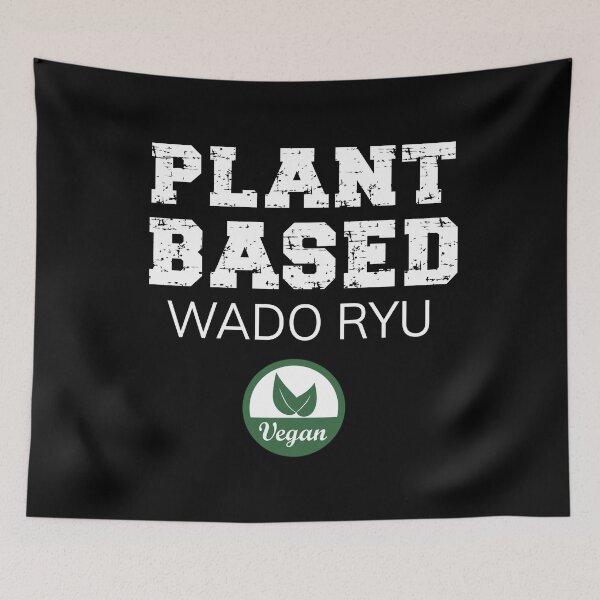 Item preview, Plant Based Wado Ryu Vegan Karate Design. Only More Magical! Vintage Sunset Karate Instructor Design - Japanese Martial Art Design For A Karate Lover designed and sold by TheKarateStore.