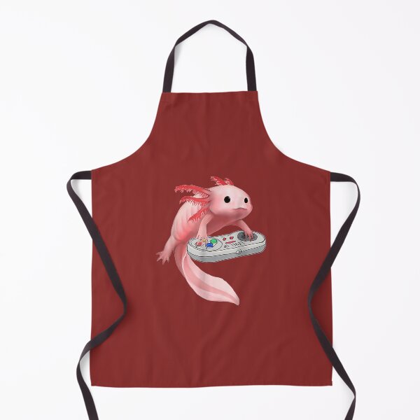 Item preview, Axolotl Fish Playing Video Game designed and sold by BridieRitchi.