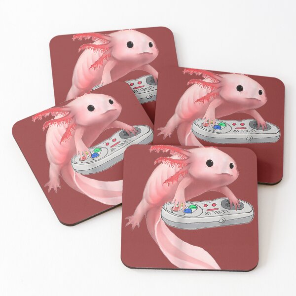Item preview, Axolotl Fish Playing Video Game designed and sold by BridieRitchi.