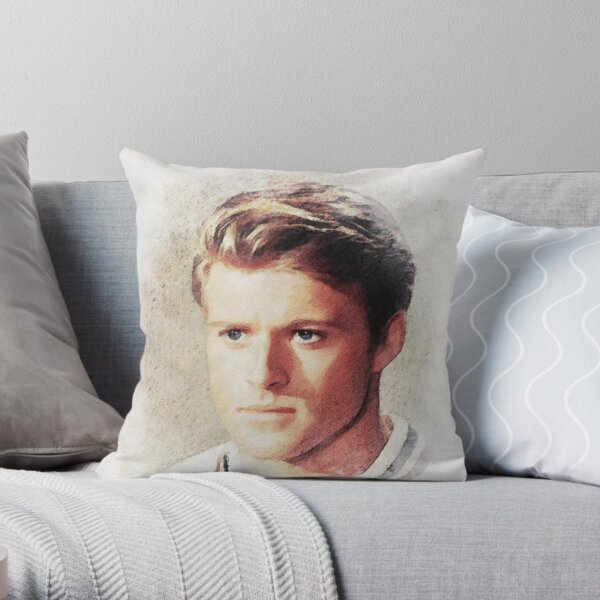 David Robert Joseph Beckham Art Throw Pillow for Sale by obyag