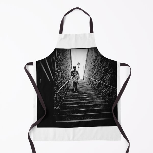 Item preview, "Going down" in quai de Seine stairs in Pars Seine Left river bank. designed and sold by PhotogalleryCJ.