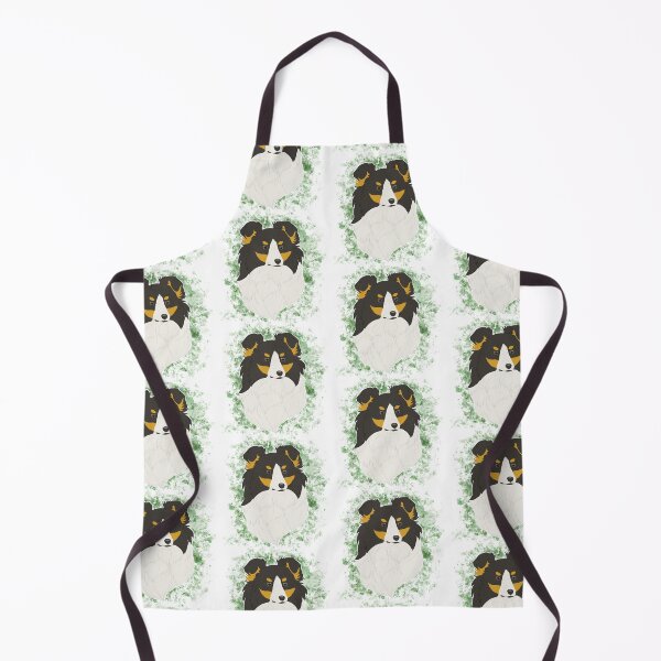 Item preview, Shetland Sheepdog - black tri watercolour designed and sold by Cynthiaetal.