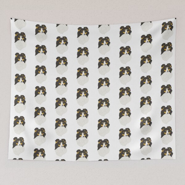 Item preview, Shetland Sheepdog - black tri  designed and sold by Cynthiaetal.