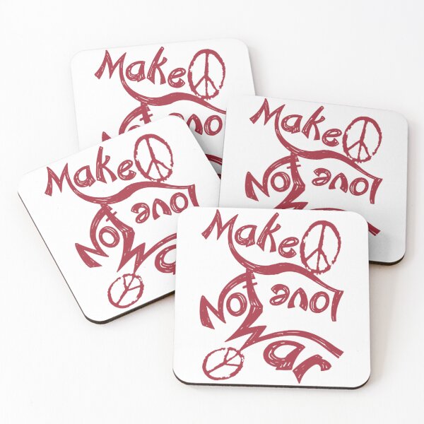 Item preview, Make love not war, original slogan, V333.  designed and sold by Chakilogy.