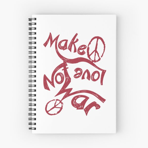Item preview, Make love not war, original slogan, V333.  designed and sold by Chakilogy.