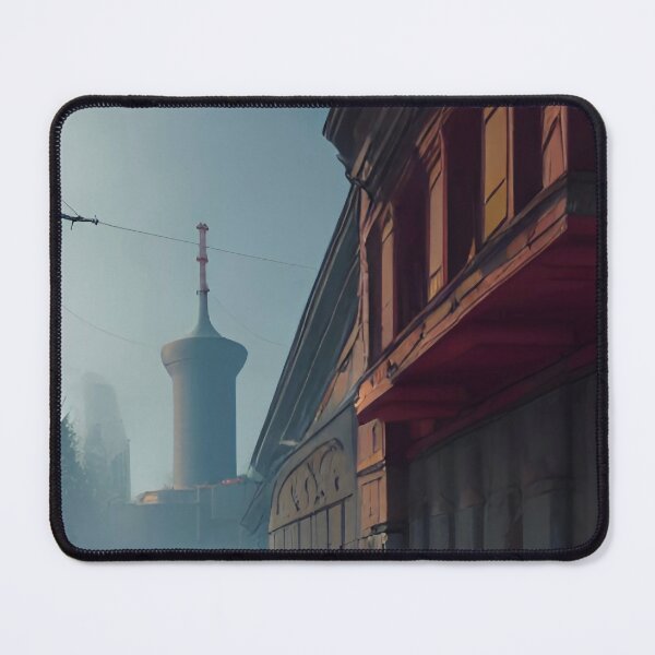 Item preview, city in the fog designed and sold by OverAltruist.