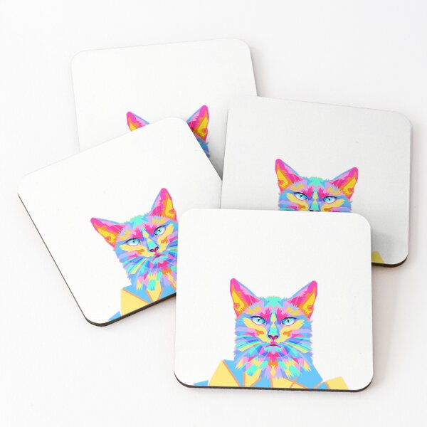 Item preview, raibow cat designed and sold by Nafeesdesign.