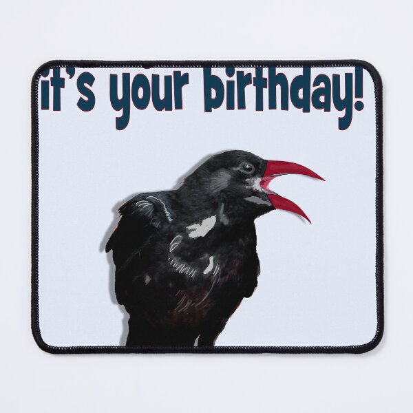 Item preview, Chough'd to bits it's your birthday designed and sold by Happyoninside.