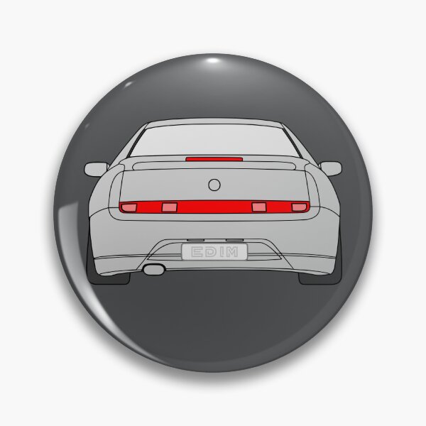 Item preview, Alfa Romeo GTV Spider silver color designed and sold by EdimDesign.