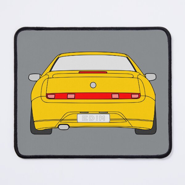 Item preview, Alfa Romeo GTV Spider yellow color designed and sold by EdimDesign.