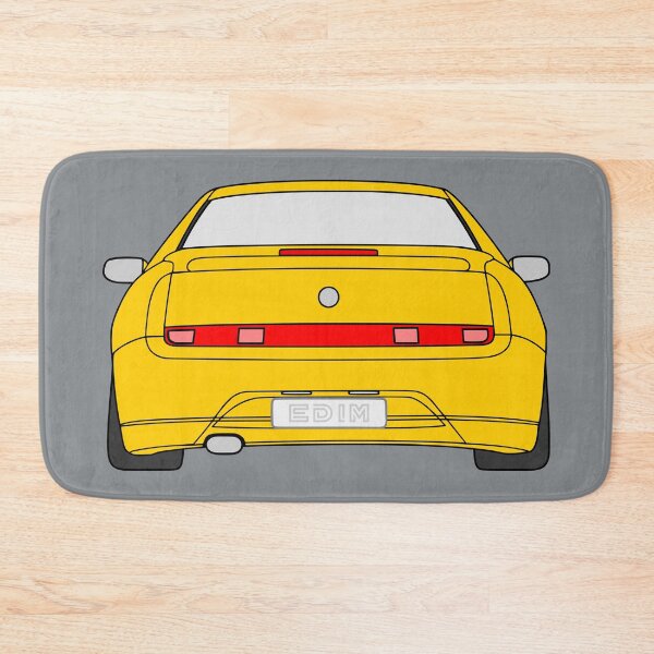 Item preview, Alfa Romeo GTV Spider yellow color designed and sold by EdimDesign.