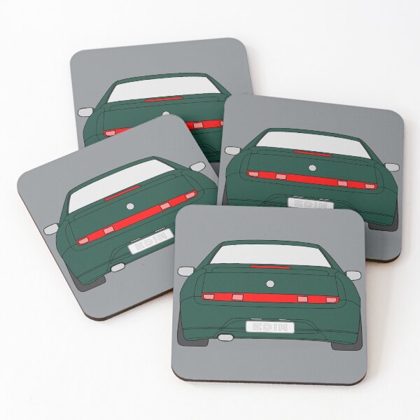 Item preview, Alfa Romeo GTV Spider tropic green color designed and sold by EdimDesign.