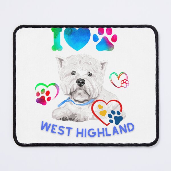 Artikelvorschau, West Highland White Terrier Perfekt für das Café, ein zwangloses Wochenende, das Bauernhaus oder als Geschenk. Streichle alle Hunde! entworfen und verkauft von AJSFunnyShirts.