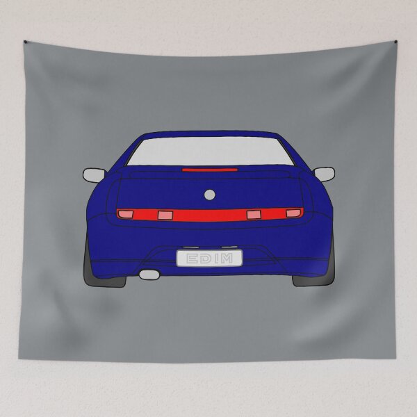 Item preview, Alfa Romeo GTV Spider blue color designed and sold by EdimDesign.