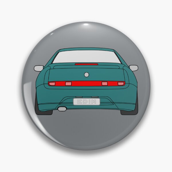 Item preview, Alfa Romeo GTV Spider torquoise color designed and sold by EdimDesign.
