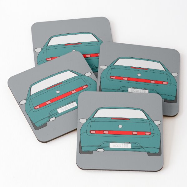 Item preview, Alfa Romeo GTV Spider torquoise color designed and sold by EdimDesign.