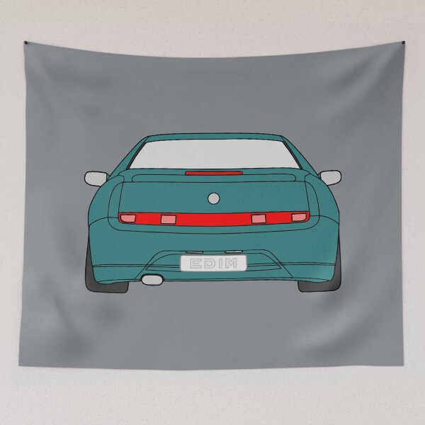 Item preview, Alfa Romeo GTV Spider torquoise color designed and sold by EdimDesign.