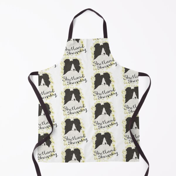 Item preview, Shetland Sheepdog - black bi watercolour and breedname designed and sold by Cynthiaetal.