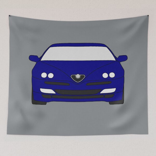 Item preview, Alfa Romeo GTV Spider Type 916 blue color designed and sold by EdimDesign.