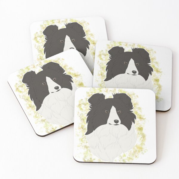 Item preview, Shetland Sheepdog - black bi watercolour designed and sold by Cynthiaetal.