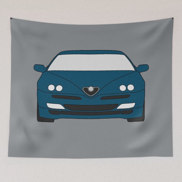 Item preview, Alfa Romeo GTV Spider Type 916 blue color designed and sold by EdimDesign.