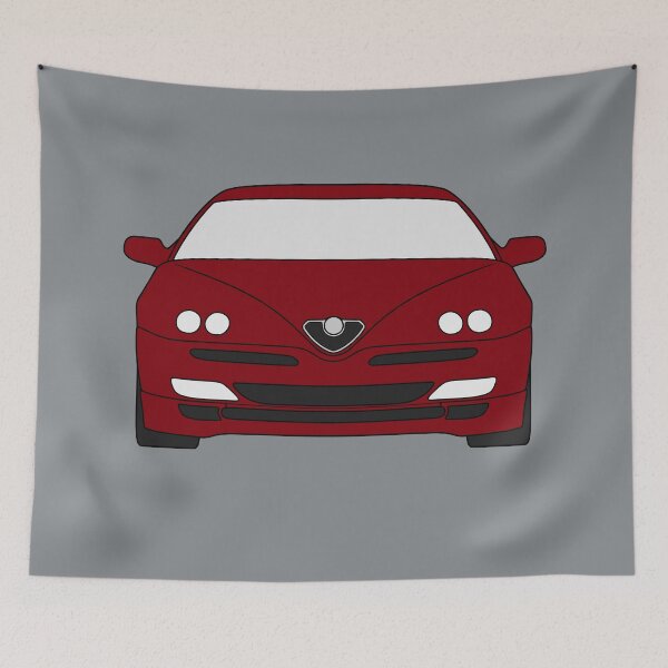 Item preview, Alfa Romeo GTV Spider Type 916 burgundy color designed and sold by EdimDesign.