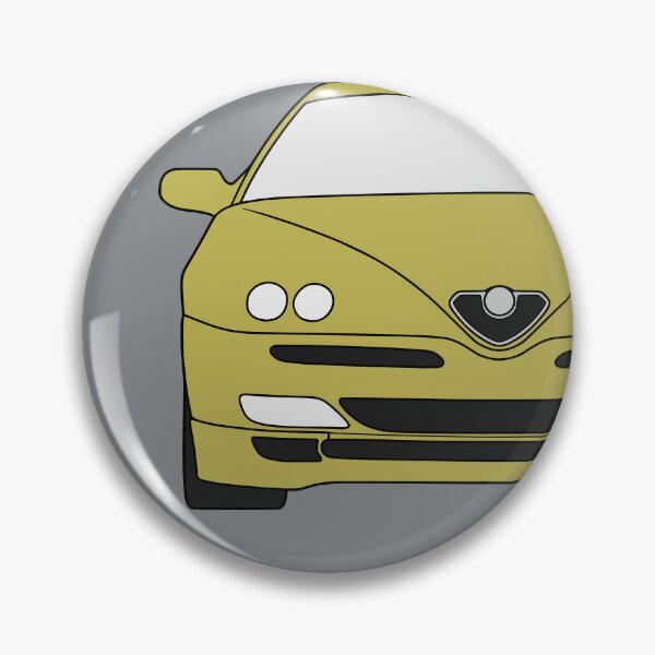 Item preview, Alfa Romeo GTV Spider Type 916 gold color designed and sold by EdimDesign.